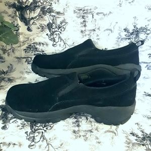 Lands End Black Shoes